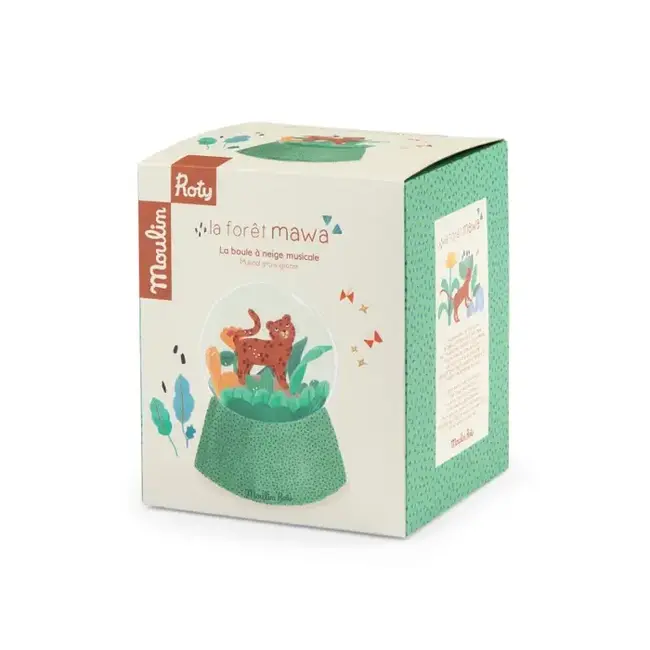 MOULIN ROTY BOULE À NEIGE MUSICALE - LA FORÊT MAWA
