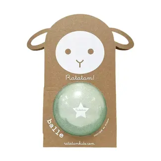 RATATAM BALLON MOUTON 10CM - SUMMER BLEU