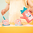 LILLIPUTIENS JOUET DE BAIN - SET DE THÉ JEANNE LE CHAT