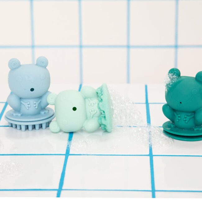 LILLIPUTIENS JOUET DE BAIN - SET DE 3 GRENOUILLES