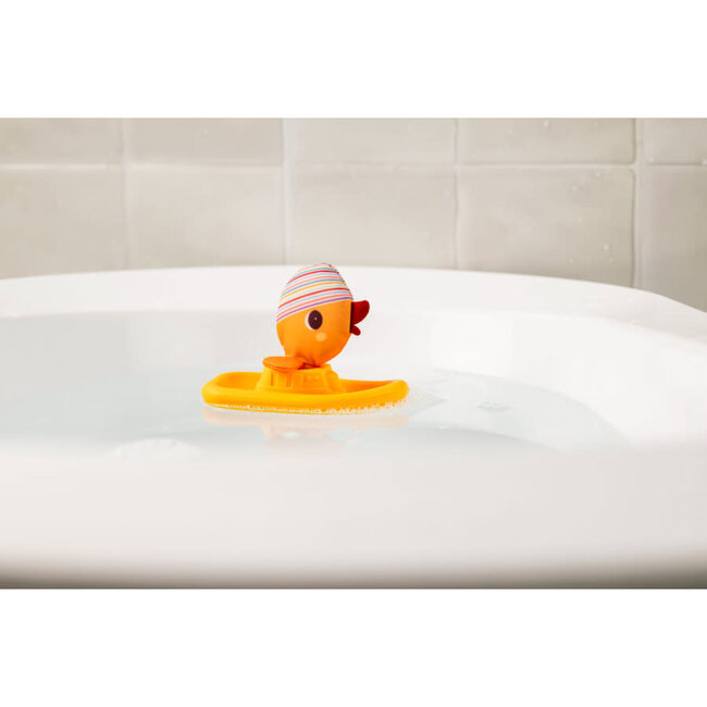 LILLIPUTIENS JOUET DE BAIN - BATEAU FLOTTANT DE GASPARD LE CANARD