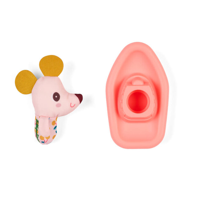 LILLIPUTIENS JOUET DE BAIN - BATEAU FLOTTANT DE NINA LA SOURIS