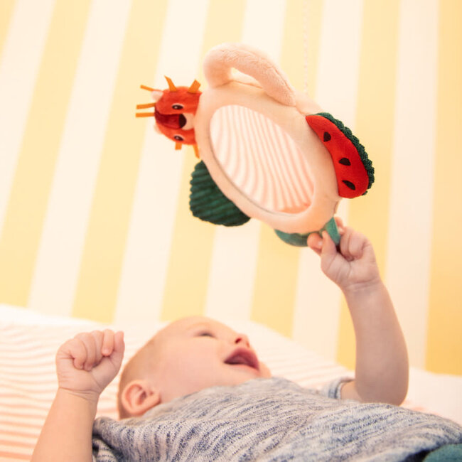 LILLIPUTIENS MIROIR D'ÉVEIL FLEUR - JACK LE LION