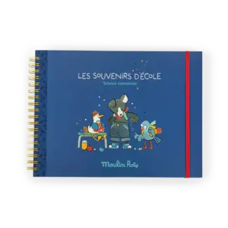 MOULIN ROTY ALBUM SOUVENIRS D'ÉCOLE - PUCE ET PILOU