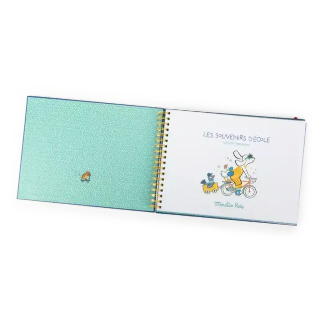 MOULIN ROTY ALBUM SOUVENIRS D'ÉCOLE - PUCE ET PILOU