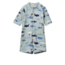 LIEWOOD COMBINAISON DE BAIN UV MAX - SHARK DOVE BLUE