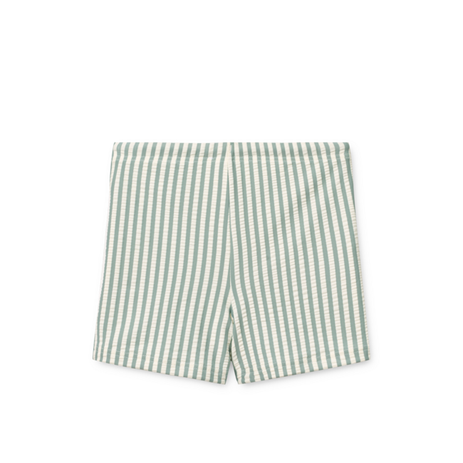 LIEWOOD BOXER DE BAIN OTTO - STRIPE PEPPERMINT CREME DE LA CREME