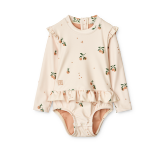 LIEWOOD MAILLOT DE BAIN UV BÉBÉ SILLE - PEACH SEA SHELL