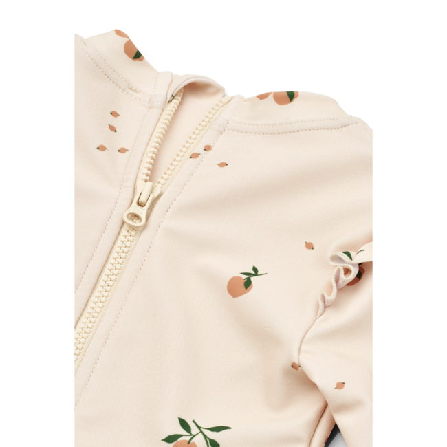 LIEWOOD MAILLOT DE BAIN UV BÉBÉ SILLE - PEACH SEA SHELL