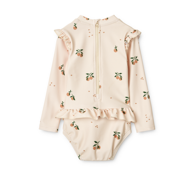 LIEWOOD MAILLOT DE BAIN UV BÉBÉ SILLE - PEACH SEA SHELL