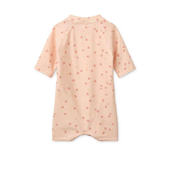 LIEWOOD COMBINAISON DE BAIN UV TOHR - MINI BUTTERFLY APPLE BLOSSOM