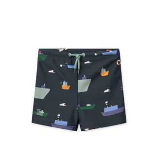 LIEWOOD BOXER DE BAIN OTTO - SAILING CLASSIC NAVY