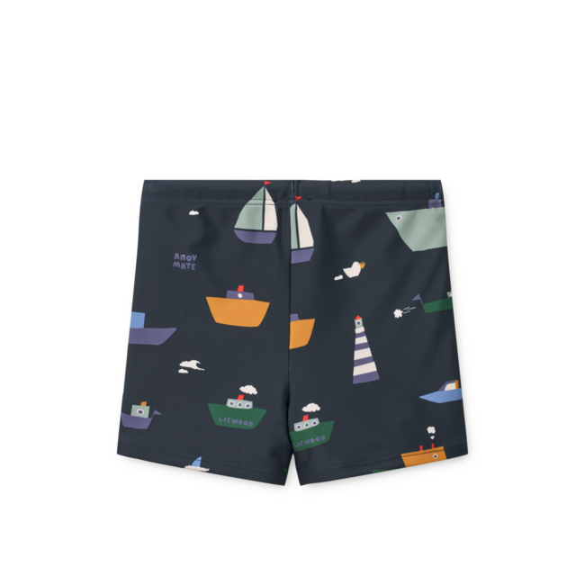 LIEWOOD BOXER DE BAIN OTTO - SAILING CLASSIC NAVY