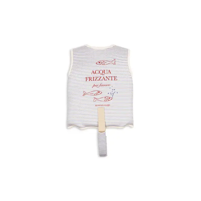 KONGES SLOJD VESTE DE NATATION ELLIS - STRIPE BLUIE