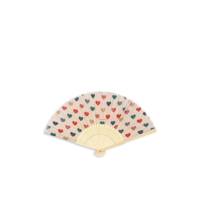 KONGES SLOJD ÉVENTAIL - BON COEUR COLORÉ