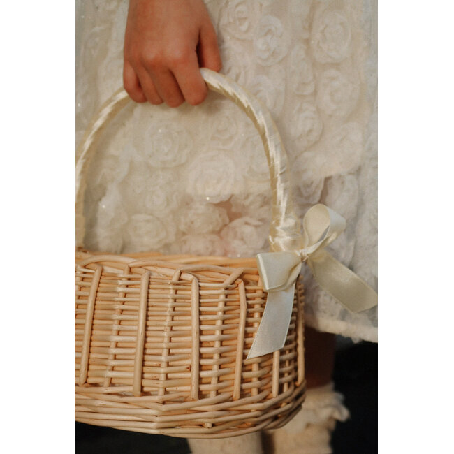 KONGES SLOJD PANIER TRESSÉ EN ROTIN CÉLÉBRATION