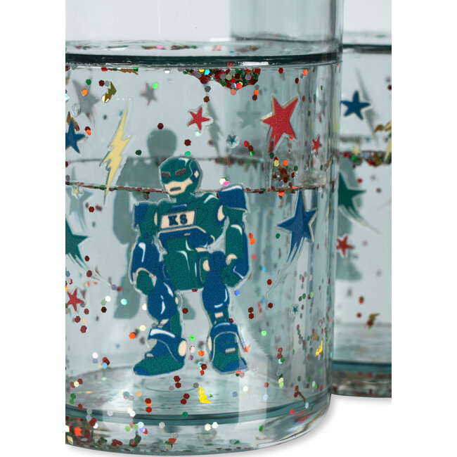 KONGES SLOJD VERRE À PAILLETTES - HERO ROBOT