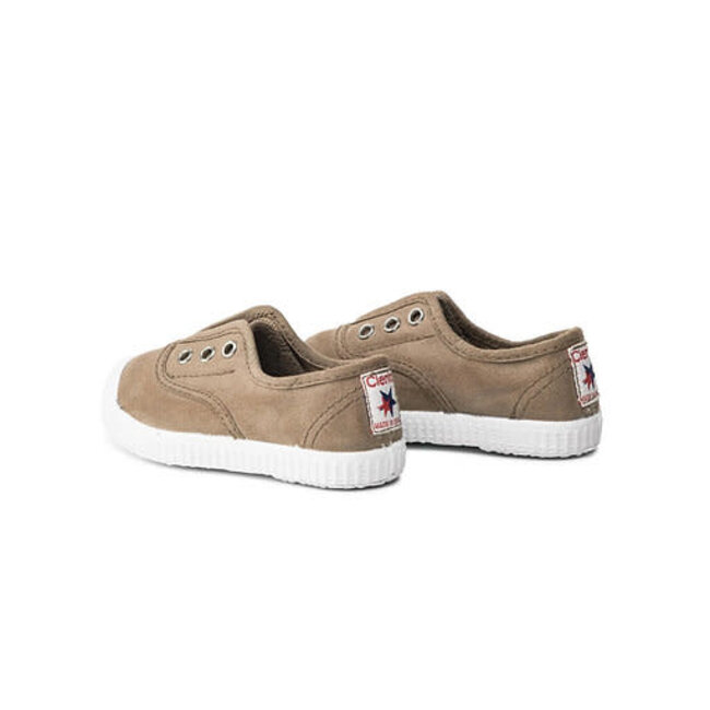 CIENTA CHAUSSURES EN TOILE ELASTIQUÉE BEIGE