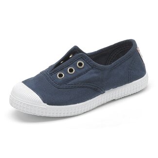 CIENTA CHAUSSURES EN TOILE ELASTIQUÉE BLEU MARINE