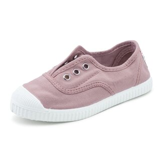 CIENTA CHAUSSURES EN TOILE ELASTIQUÉE VIEUX ROSE UNI