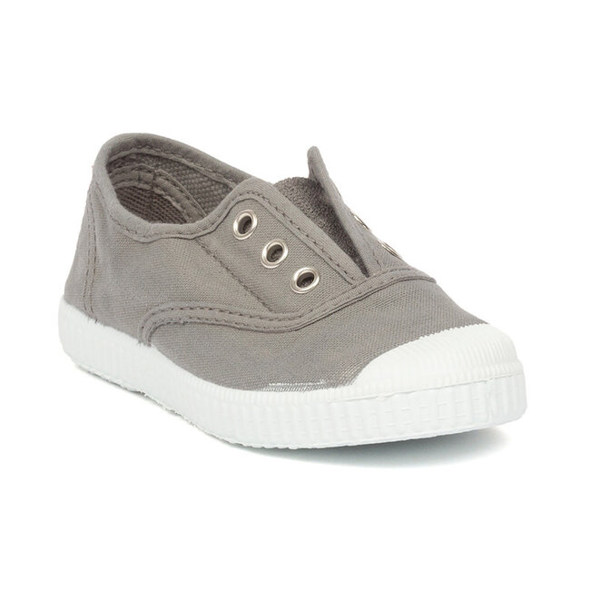 CIENTA CHAUSSURES EN TOILE ELASTIQUÉE GRIS