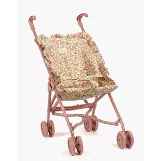 MINIKANE MINIKANE POUSSETTE À VOLANTS INDIENNE ROSÉE