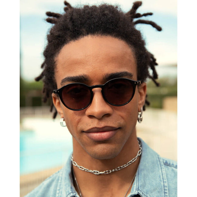 IZIPIZI LUNETTES DE SOLEIL ADULTE "L'ICONIQUE" #D BLACK ROAD POLARISEES