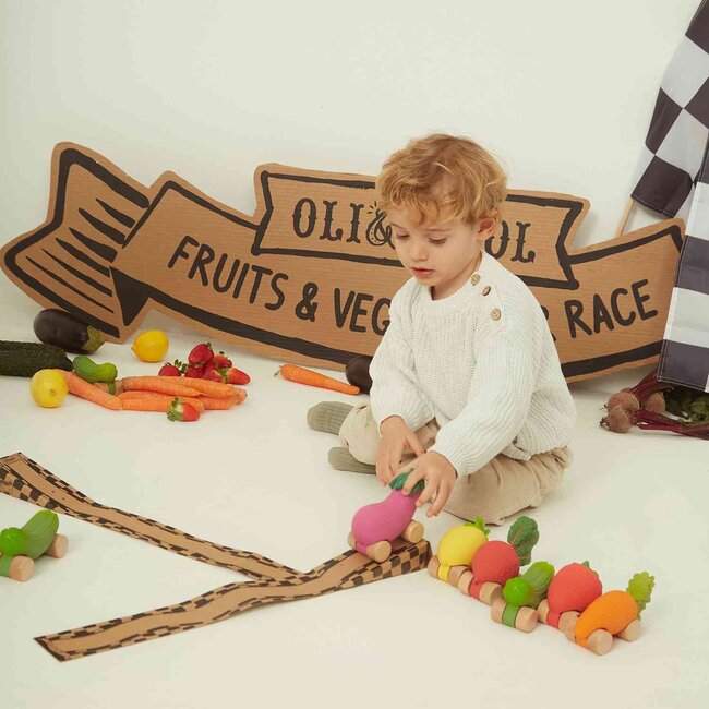 OLI & CAROL VOITURE POUR BÉBÉ - SWEETIE LA FRAISE