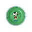 RICE ASSIETTE PLATE RICE - SNOOPY - GREEN