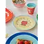 RICE ASSIETTE PLATE RICE - SNOOPY - CREAM