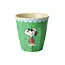 RICE GOBELET MEDIUM RICE - SNOOPY - GREEN