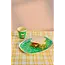 RICE GOBELET MEDIUM RICE - SNOOPY - GREEN