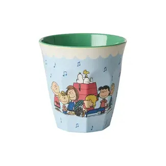 RICE GOBELET MEDIUM RICE - SNOOPY - SOFT BLUE