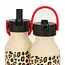 HELLO HOSSY GOURDE LÉGÈRE & ANTI-DÉRAPANTE 500ML "LEOPARD"