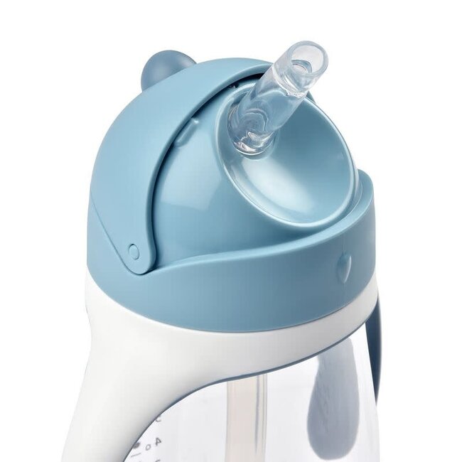 BEABA TASSE À PAILLE 300ML - WINDY BLUE