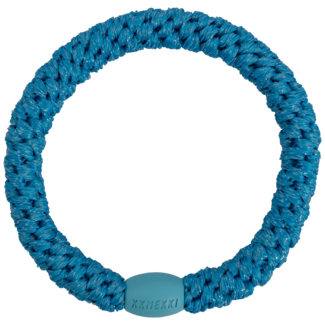 KKNEKKI ÉLASTIQUE KKNEKKI - PLAIN AZURE BLUE GLITTER
