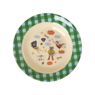 RICE ASSIETTE CREUSE RICE - HERO GREEN