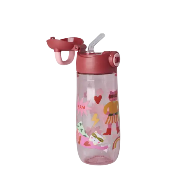 RICE GOURDE 550ML RICE - HERO PINK