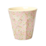 RICE GOBELET MEDIUM RICE - FLOWER PRINT - PINK