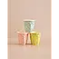 RICE GOBELET MEDIUM RICE - FLOWER PRINT - BLUE