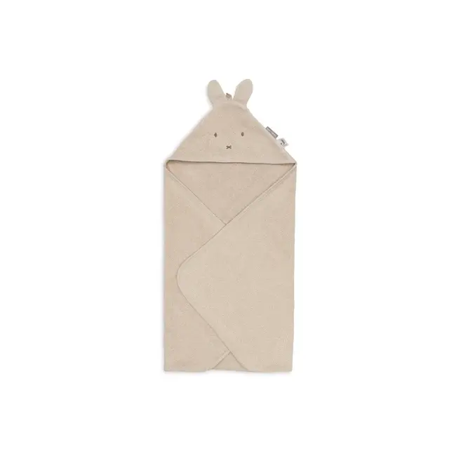 JOLLEIN CAPE DE BAIN BÉBÉ 75x75CM - MIFFY WARM SAND