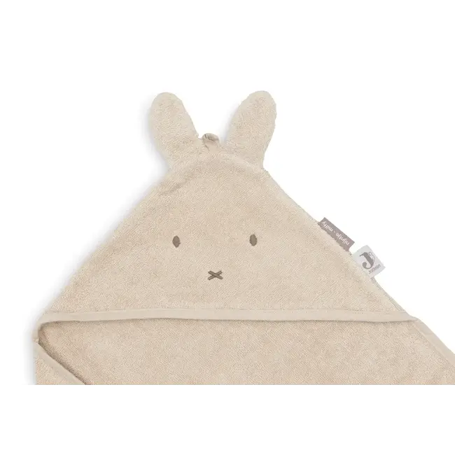 JOLLEIN CAPE DE BAIN BÉBÉ 75x75CM - MIFFY WARM SAND