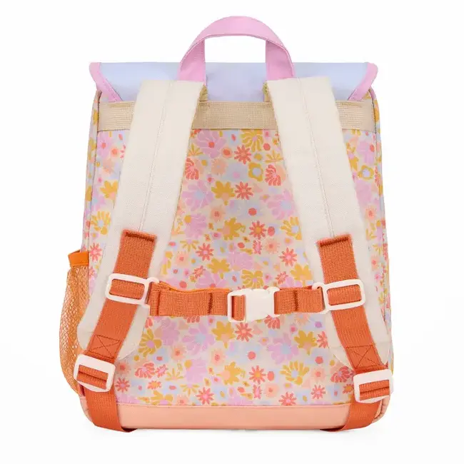 HELLO HOSSY SAC À DOS RECTANGULAIRE HELLO HOSSY RETRO FLOWERS