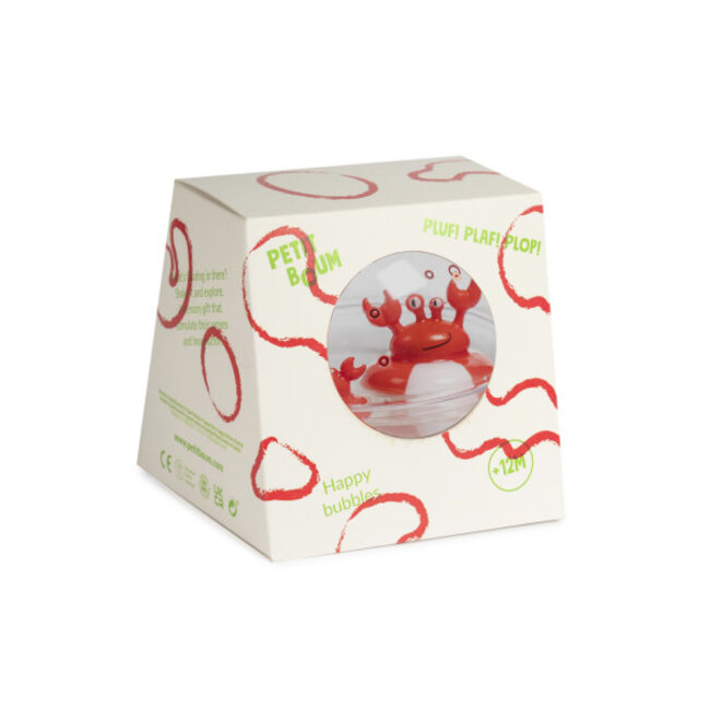 PETIT BOUM BULLE D'EAU PETIT BOUM - HAPPY BUBBLES - CRABES