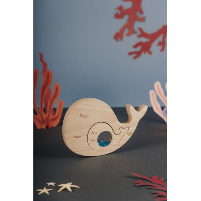 PETIT BOUM PUZZLE PETIT BOUM - WHALE AND BABY