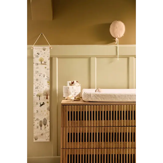 JOLLEIN SET 2 HOUSSES MATELAS À LANGER ÉPONGE - OATMEAL / SAND