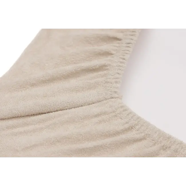 JOLLEIN SET 2 HOUSSES MATELAS À LANGER ÉPONGE - OATMEAL / SAND