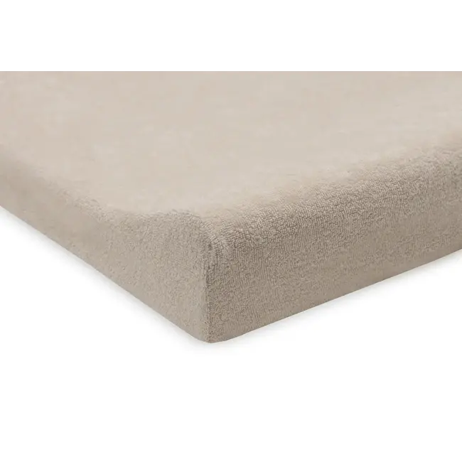 JOLLEIN SET 2 HOUSSES MATELAS À LANGER ÉPONGE - OATMEAL / SAND