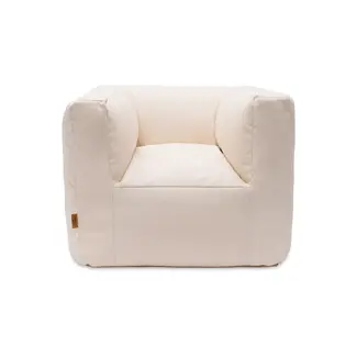 JOLLEIN FAUTEUIL POUF  POUR ENFANT TWILL - NATUREL