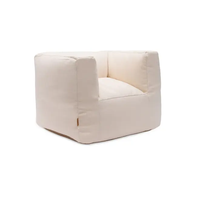 JOLLEIN FAUTEUIL POUF  POUR ENFANT TWILL - NATUREL